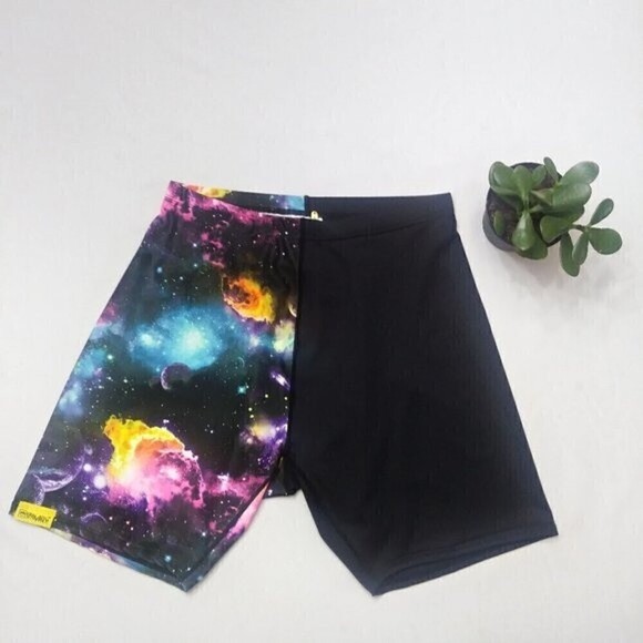 SPANDITS Boardies Biker Shorts Running Activewear Athleisure Yoga Tights Sz XL - Picture 1 of 10
